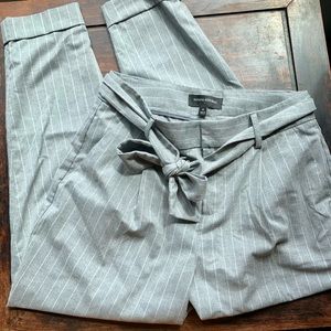 Banana Republic Paper Bag Striped Pants